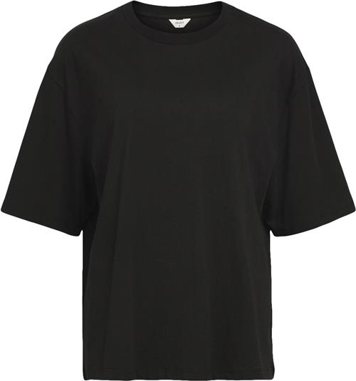 Object Objgima 2/4 Oversize Tshirt Noos Kvinde Black Kortærmede T-shirts Str L - hos Magasin