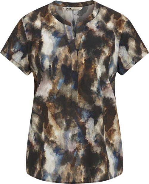 Se PBO ¤ Blaine top ¤ Kvinde Dark Abstract Toppe Str 38 - hos Magasin ved Magasin