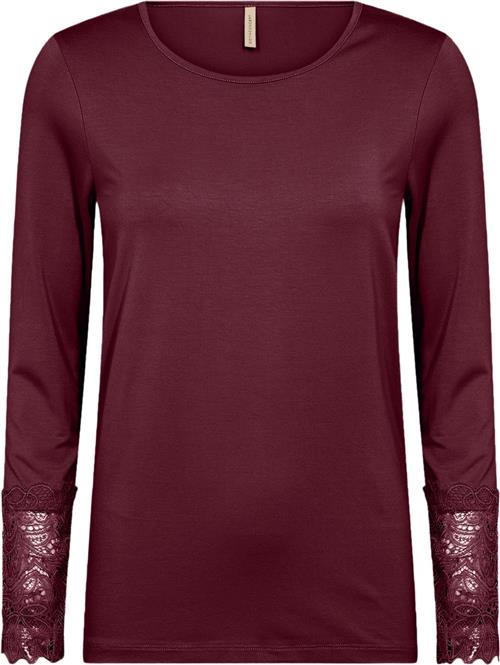 soyaconcept Scmarica 226 Kvinde 4975 Wine Kortærmede T-shirts Str S - hos Magasin