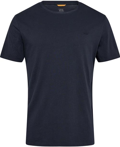 Camel Active NOS Tshirt 1/2arm Mand Night Blue Kortærmede T-shirts Str XL - Bomuld hos Magasin