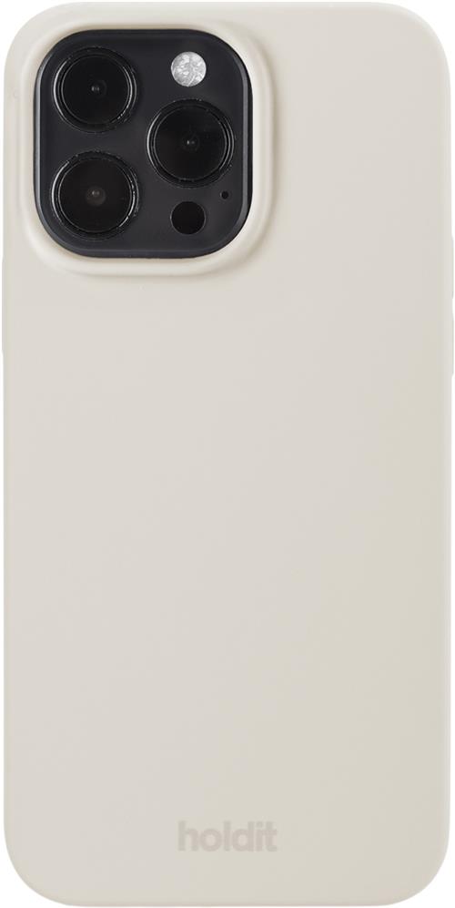 Se HoldIt Silicone Case Iphone 15 Promax Light Beige 76x13x140 mm - Mobil Covers hos Magasin ved Magasin