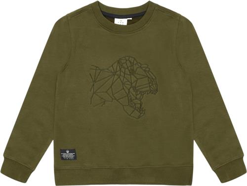 Se The New Tnlamar Sweatshirt Str 110-116 cm/5-6 år - Ivy Green Sweatshirts Bomuld hos Magasin ved Magasin