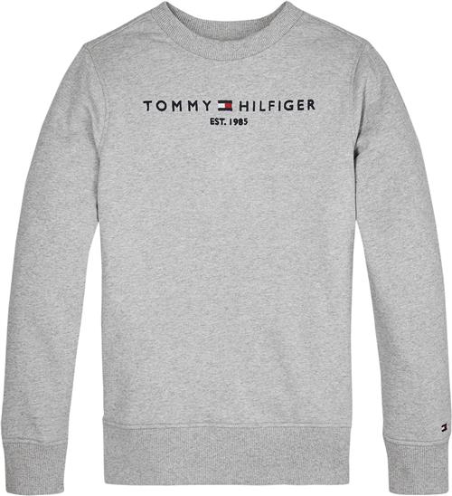 Tommy Hilfiger Essential Sweatshirt Str 3 år / 98 cm - P01 Sweatshirts Bomuld hos Magasin