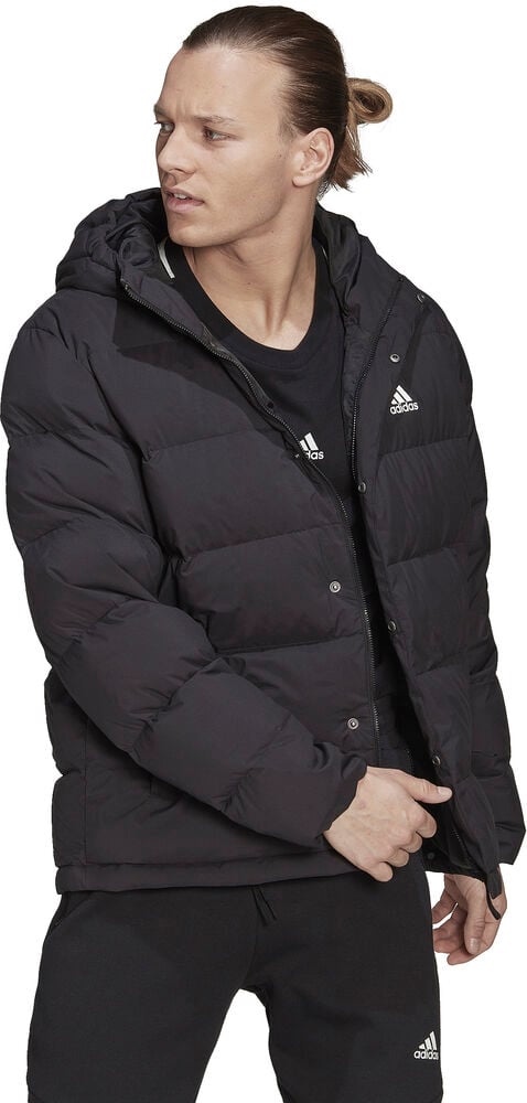 adidas Helionic Hooded Down Jakke XL - Jakker hos Magasin