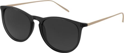 Pilgrim Vanille Sunglasses Black/gold one size - Solbriller Glas hos Magasin