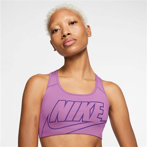 Nike Dri Fit Swoosh Medium Support Sports Bh XL - Sports Bh'er Polyester hos Magasin