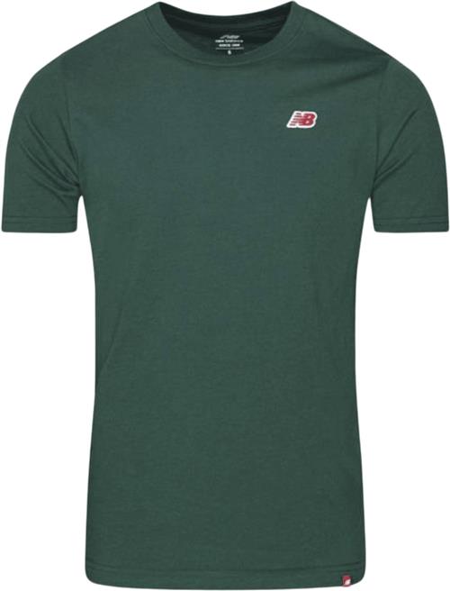 Se New Balance Tshirt Mand Nightwatch Green Kortærmede T-shirts Str S - Bomuld hos Magasin ved Magasin