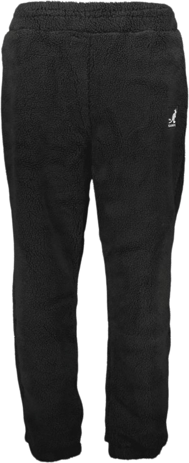 Kangol KG Barnet Teddy Trousers Mand Black Casual Bukser Str L - Polyester hos Magasin