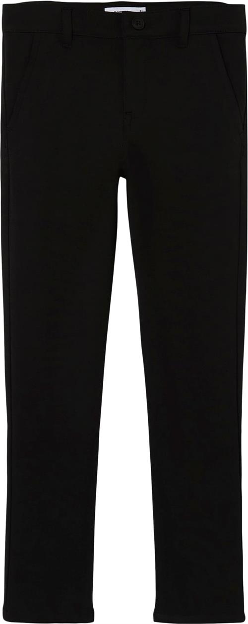 Name It Nkmsilas Comfort Pant 1150gs Noos Str 134 - Black Bukser hos Magasin