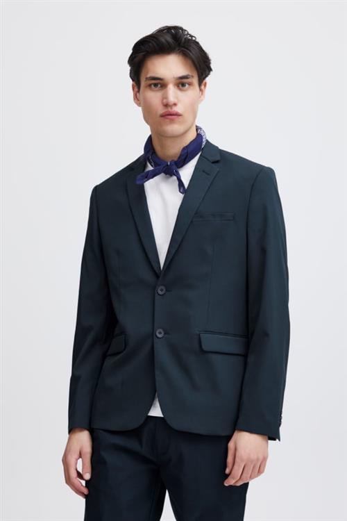 Se Casual Friday Cfbernd Blazer Mand Navy Blazere Slim Fit Str 56 - hos Magasin ved Magasin