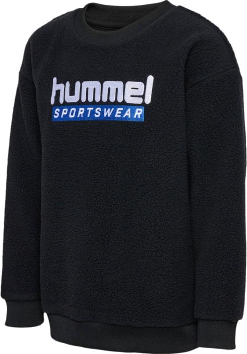 Se Hummel Hmlcosso Sweatshirt Str 6 år / 116 cm - Sort Sweatshirts hos Magasin ved Magasin