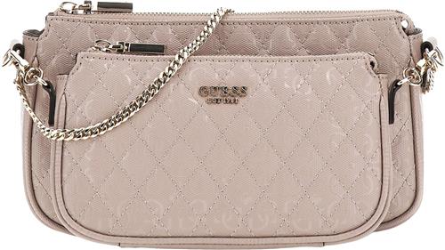 Se GUESS Yarmilla DBL Pouch Crossbody One size - Skuldertasker hos Magasin ved Magasin