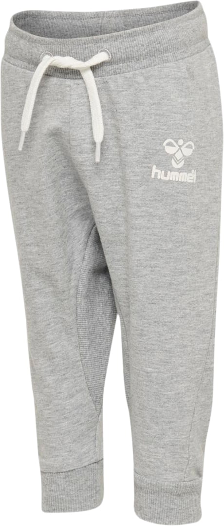 Hummel Hmlapple Pants Str 2-4 mdr / 62 cm - Grå Bukser hos Magasin