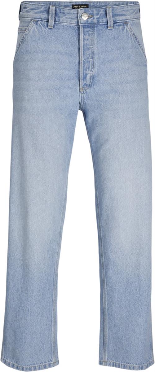 Jack & Jones Jjieddie Jjworker MF 040 Mand Blue Denim Jeans Str "34/""32" - hos Magasin