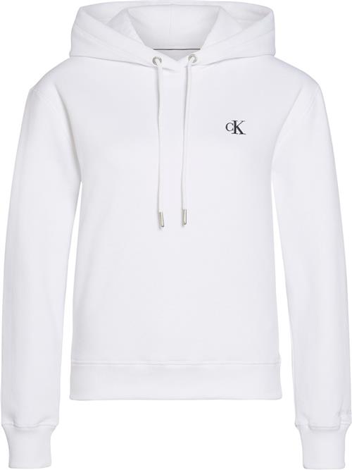 Calvin Klein CK Embroidery Hoodie Kvinde Yaf Hættetrøjer Str XS - hos Magasin