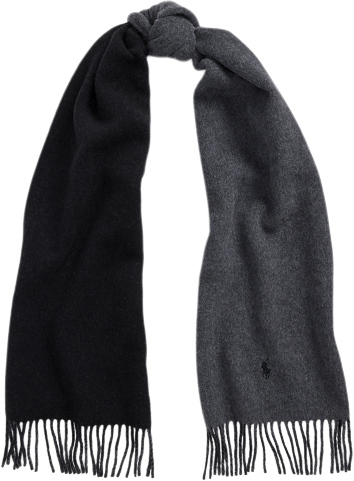 Polo Ralph Lauren Fringetrim Wool Scarf One size - Halstørklæder Uld hos Magasin