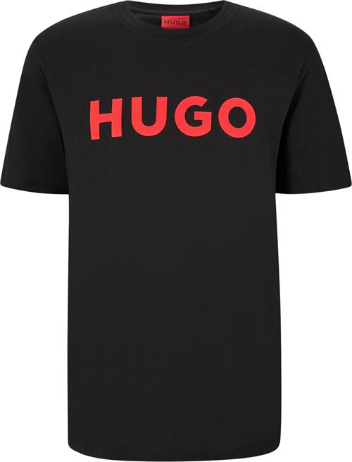 HUGO Hugo Men Leisure Jersey Mand Sort Kortærmede T-shirts Str S - hos Magasin