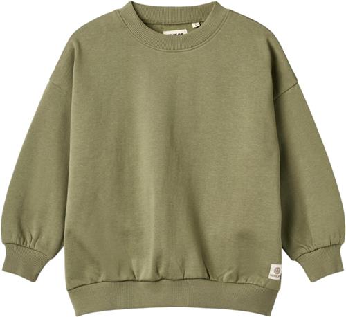 Wheat Sweatshirt Momu Str 116 cm / 6 år - Green Sweatshirts Bomuld hos Magasin