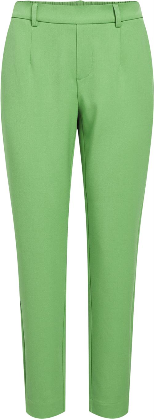 Object Objlisa Slim Pant Noos Kvinde Vibrant Green Bukser Med Smalle Ben Str 36 - hos Magasin