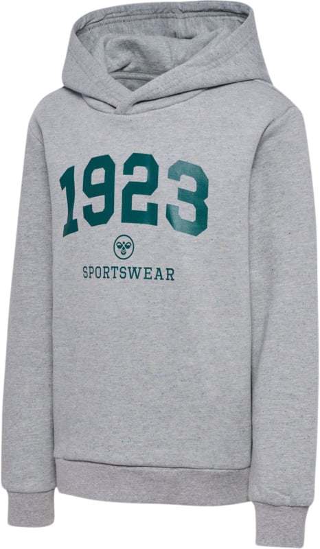 Hummel Hmlnipps Hoodie Str 5 år / 110 cm - Grå Sweatshirts hos Magasin