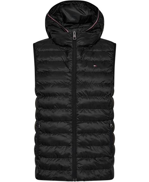 Se Tommy Hilfiger LW Padded Global Stripe Vest Kvinde Bds Veste Str S - hos Magasin ved Magasin