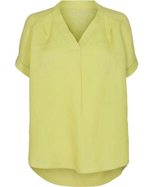 Gerry Weber Tshirt Short-sleeve Kvinde Lime Kortærmede T-shirts Str 40 - hos Magasin