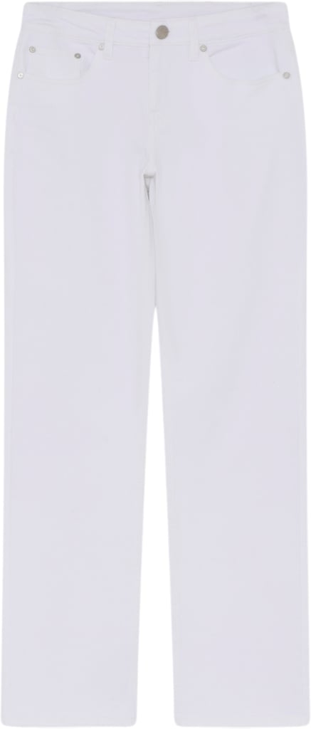 Se 2NDDAY 2ND Suki TT Denim Feel Kvinde White Denim Straight Jeans Str 25 Denim - hos Magasin ved Magasin