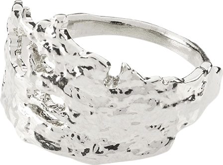 Se Pilgrim Brenda Recycled Ring Silverplated one size - Ringe hos Magasin ved Magasin