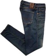 Replay Anbass Hyperflex Jeans Mand Blå Jeans Str 34/32 - Denim hos Magasin