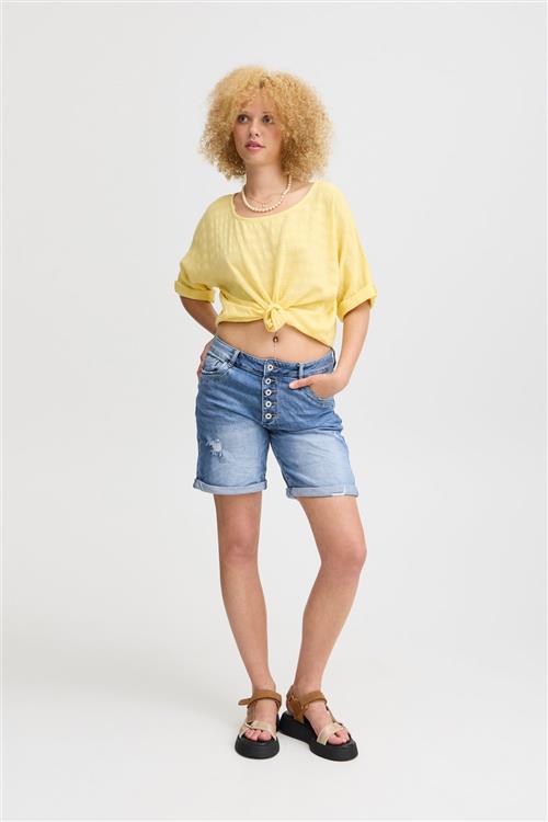 Sorbet Sbguddi Denim Shorts Kvinde Jeans Blue Denim Shorts Str XL Denim - hos Magasin