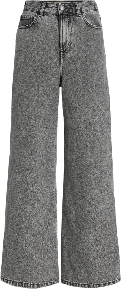 JJXX Jxtokyo Wide HW R6119 Jeans DNM NO Kvinde Grey Denim Wide Jeans Str "29/""34" - Bomuld hos Magasin