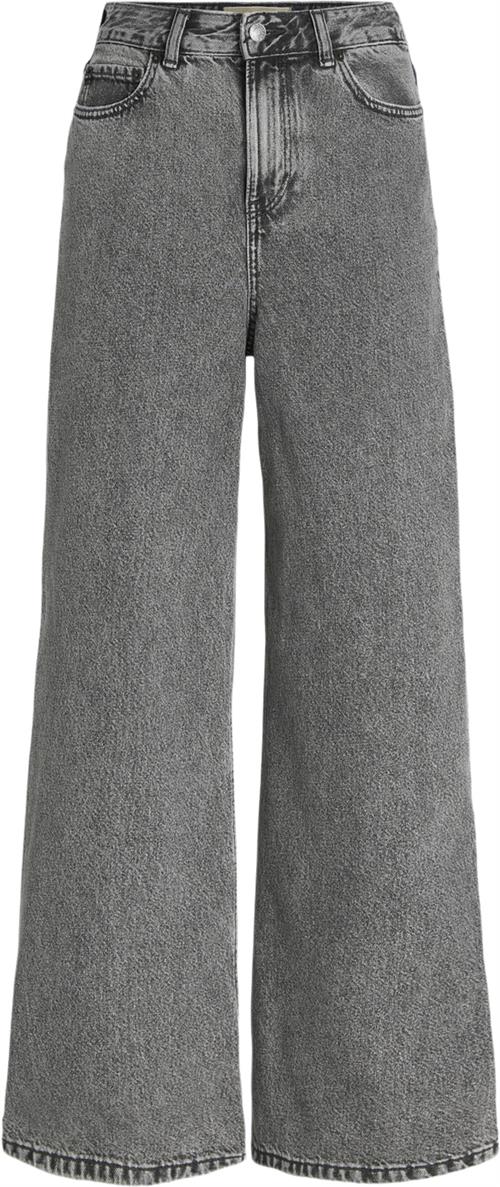 JJXX Jxtokyo Wide HW R6119 Jeans DNM NO Kvinde Grey Denim Wide Jeans Str "30/""32" - Bomuld hos Magasin