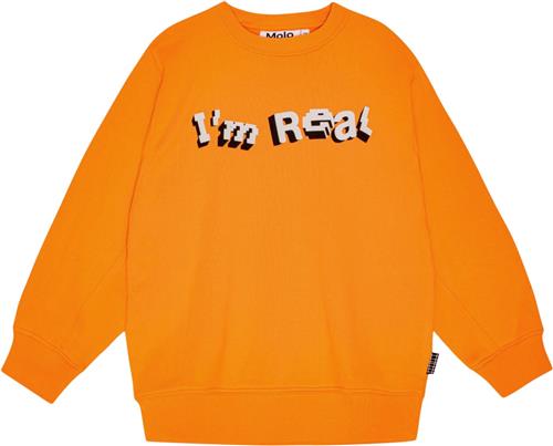 Se Molo Magni Str 12 år / 152 cm - Orange Sweatshirts Bomuld hos Magasin ved Magasin