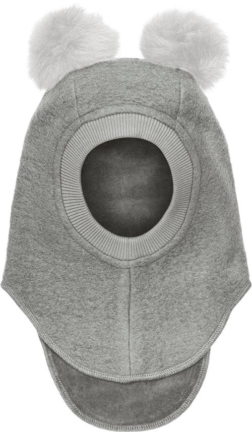 Se Huttelihut Balaclava Wool Alpaca Pompoms 48\0-12M - Elefanthuer Merino hos Magasin ved Magasin