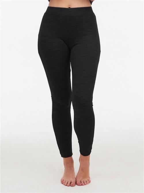 Chantelle Thermo Comfort Legging Kvinde Black Leggings Str 42 - Silke hos Magasin