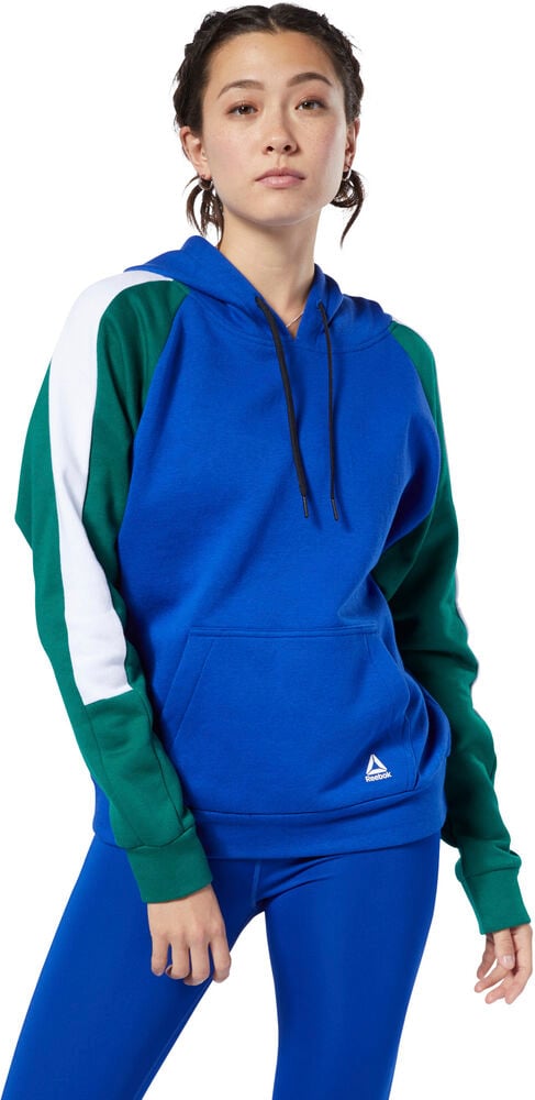 Reebok Workout Ready Colorblocked Coverup XS - Hættetrøjer & Sweatshirts hos Magasin