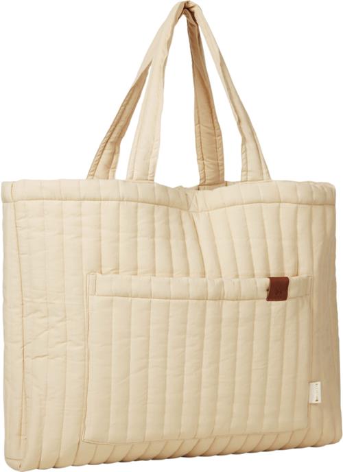 Se Fabelab Quilted Tote Bag Wheat - Wheat Pusletasker & -Tilbehør Bomuld hos Magasin ved Magasin