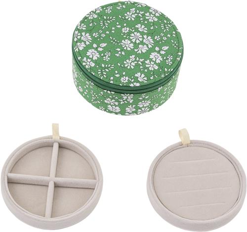 Se Bon Dep Jewelry box Round mw Liberty Capel Green ONE SIZE - Smykkeopbevaring hos Magasin ved Magasin