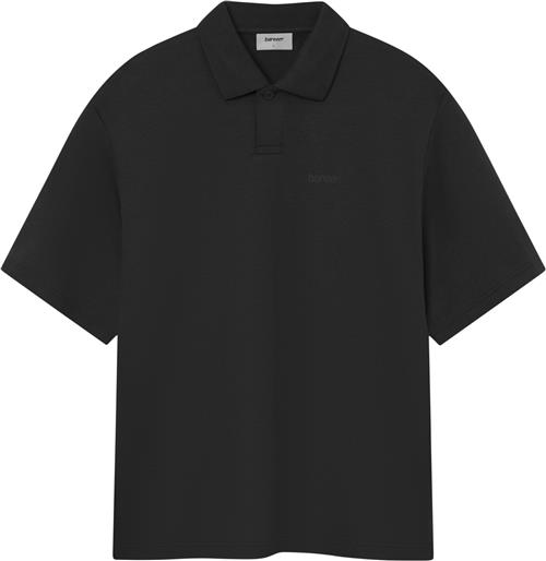 Bareen Bower Polo SL Mand Pirate Black Kortærmede Poloer Str L - Bomuld hos Magasin