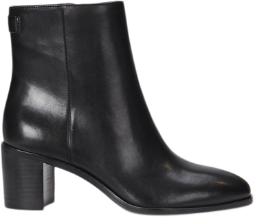 Se Lauren Ralph Lauren Burnished Calfcassie-bo-bte Kvinde Sort Støvletter Str 40 - hos Magasin ved Magasin