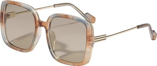 Pilgrim Aliet Sunglasses Multi/gold one size - Solbriller Glas hos Magasin