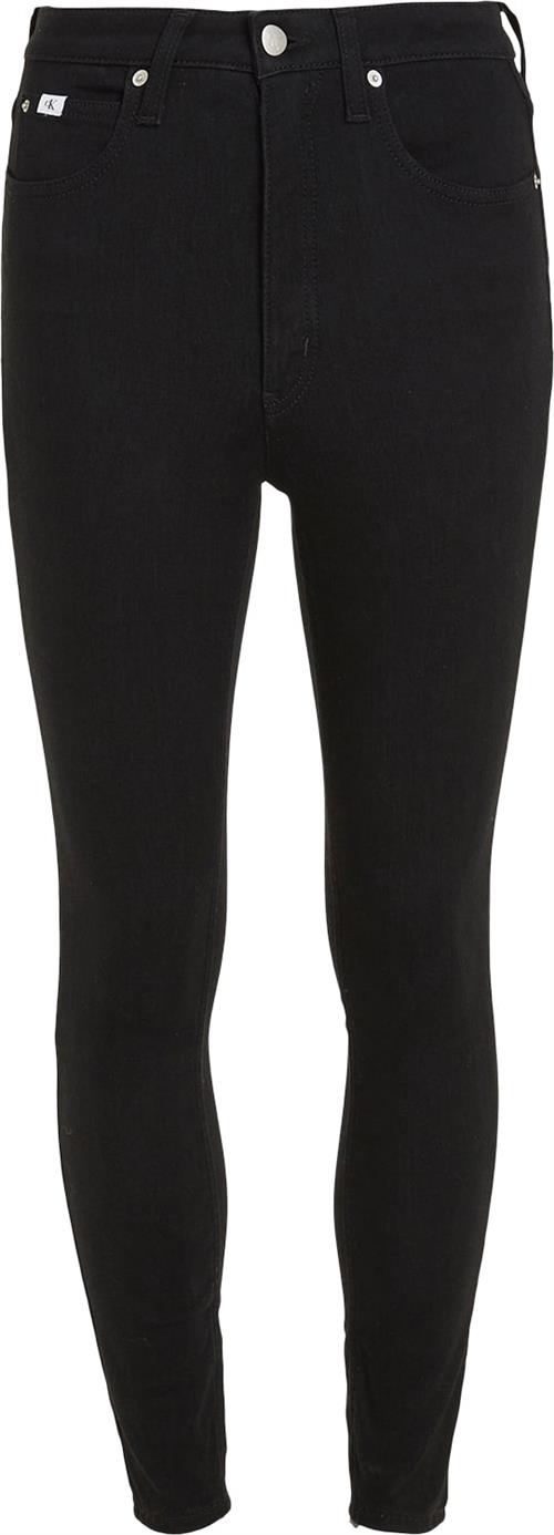 Calvin Klein High Rise Super Skinny Ankle Kvinde 1by Skinny Jeans Str 27/NI - hos Magasin