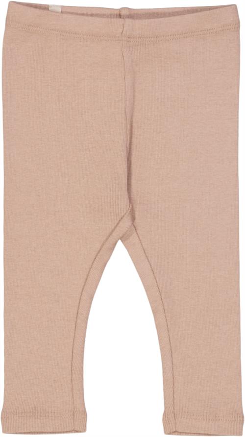 Se Wheat Rib Leggings Str 68/6m - Rose Dawn Leggings Bomuld hos Magasin ved Magasin