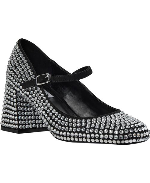 Steve Madden Pep Talkr Heeled Sandal Kvinde Rhinestone Pumps & Stiletter Str 42 - hos Magasin