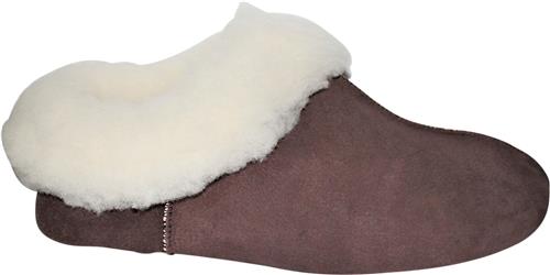 Royal Slippers Alaska Kvinde Coffee Hjemmesko Str 39 - hos Magasin