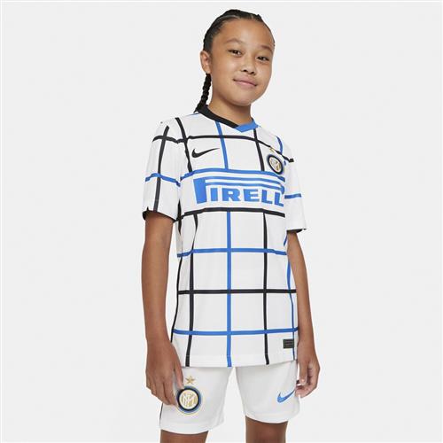 Nike Inter Milan Udebanetroje 20 21 Junior 128-137 / S - T-shirts hos Magasin