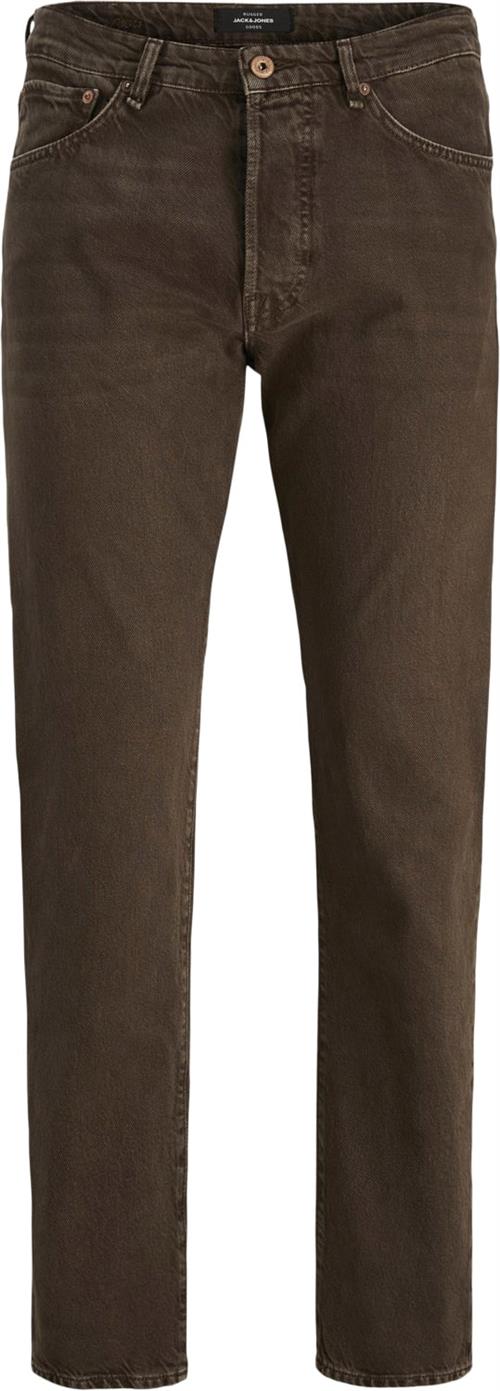 Jack & Jones Jjichris Jjcooper AM 900 SN Mand Chocolate Brown Jeans Str "30/""32" - hos Magasin