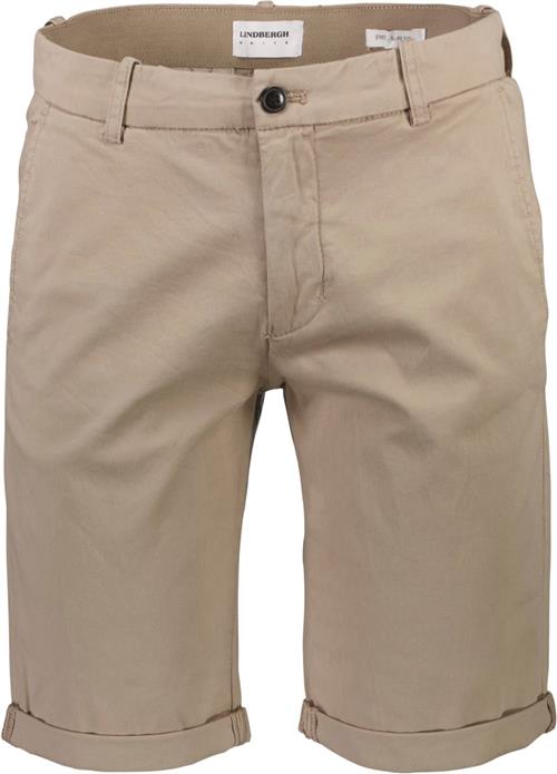 Se Lindbergh Chino Shorts Mand Sand Chino Shorts Str XXXL - hos Magasin ved Magasin