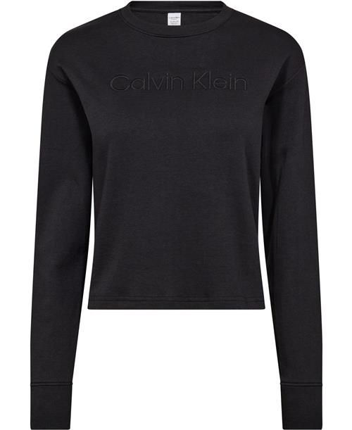 Calvin Klein French Terry Sweatshirt Nattrøjer & -Toppe Str L - hos Magasin