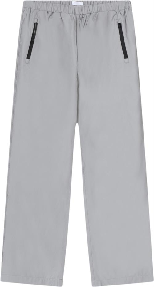 2NDDAY 2ND Jimmy Reflective Kvinde Reflective Grey Bukser Med Brede Ben Str 34 - hos Magasin